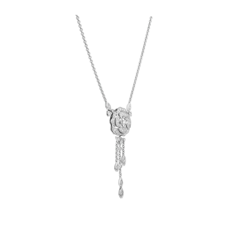 Replicate Bouton de Camélia transformable necklace(1:1 replica)