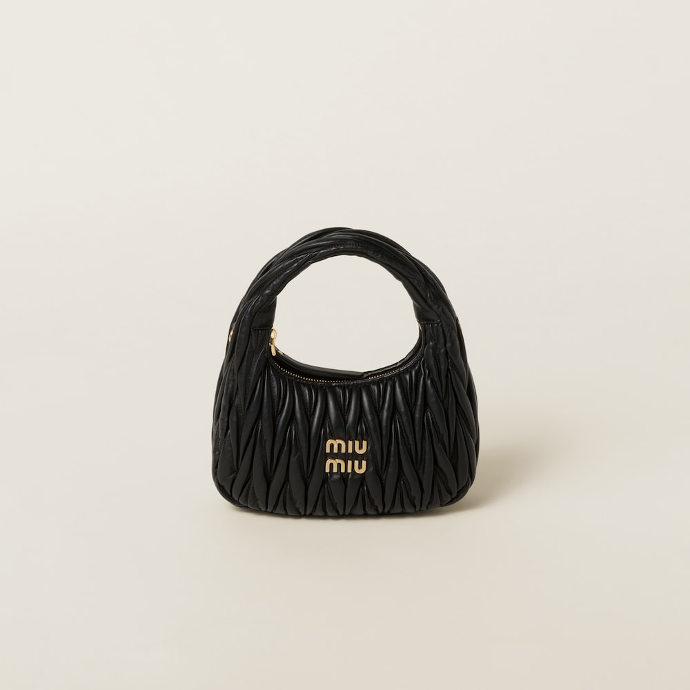 Replicate Wander matelassé nappa leather hobo bag(1:1 replica)