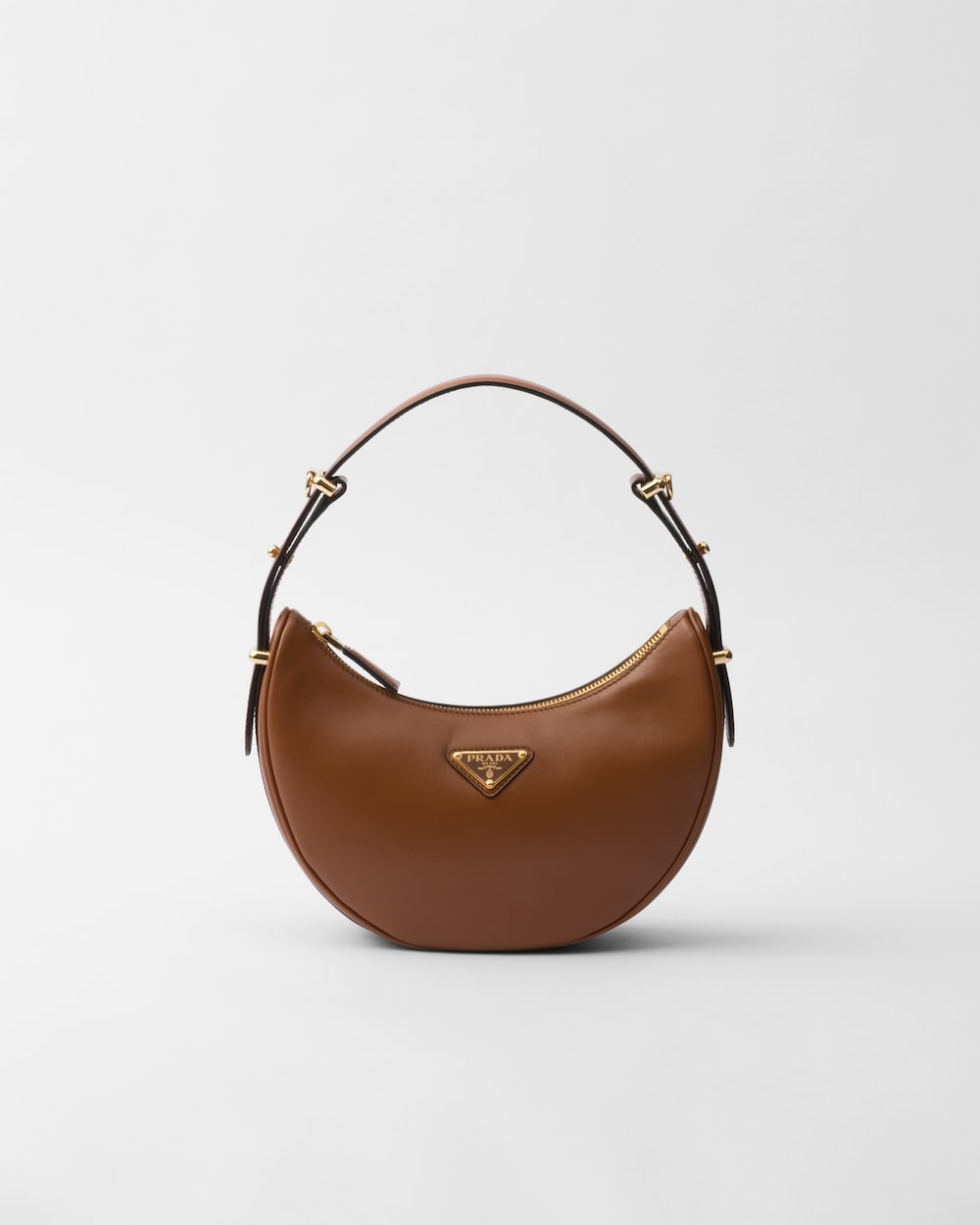 Replicate Prada Arqué Small Leather Shoulder Bag(1:1 replica)