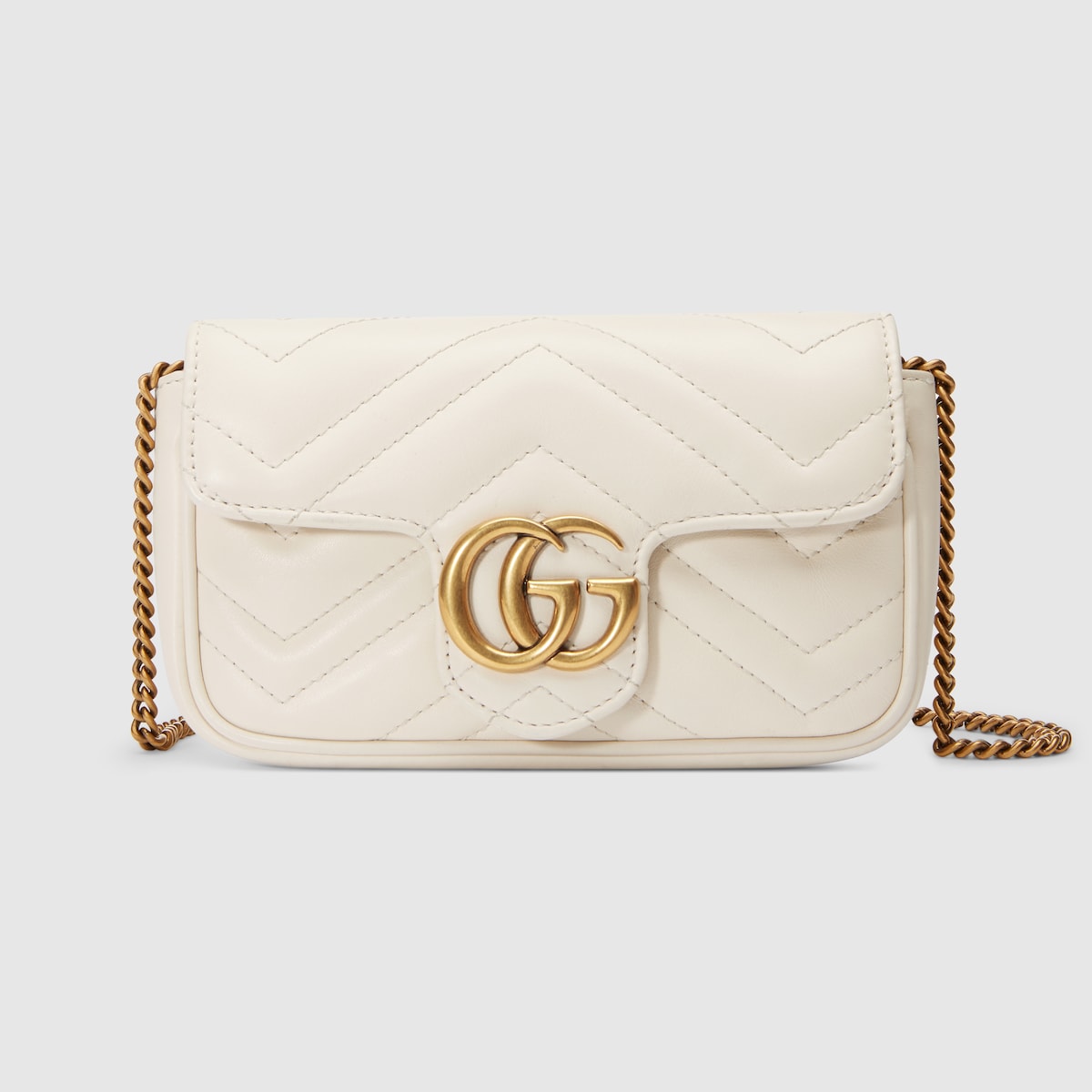 Replicate GG Marmont Leather Super Mini Bag(1:1 replica)