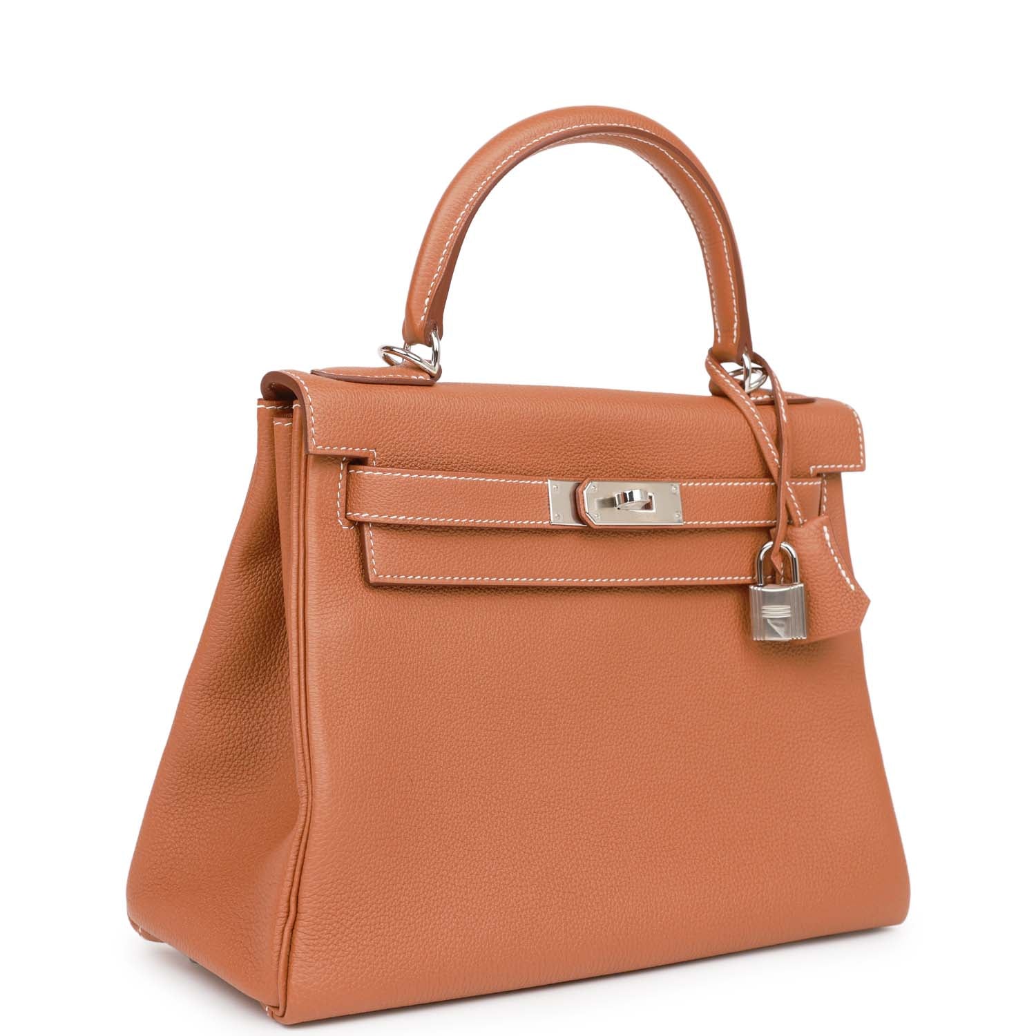 Replicate Hermes Kelly Retourne 28 Gold Togo Palladium Hardware(1:1 replica)