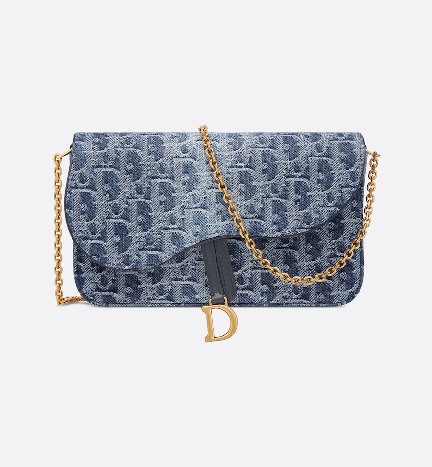 Replicate Dior Saddle Pouch with Chain(1:1 replica)