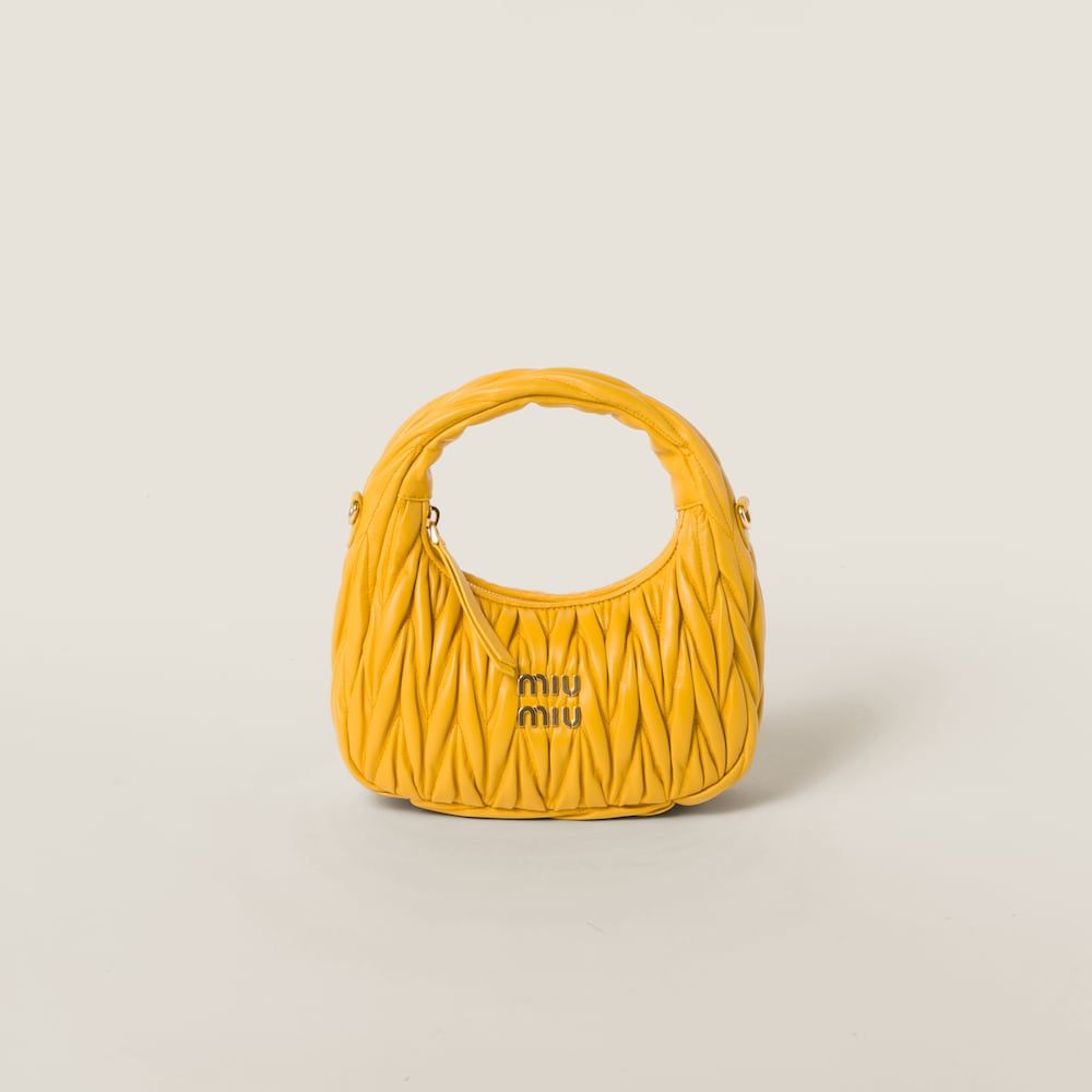 Replicate Wander matelassé nappa leather hobo bag(1:1 replica)