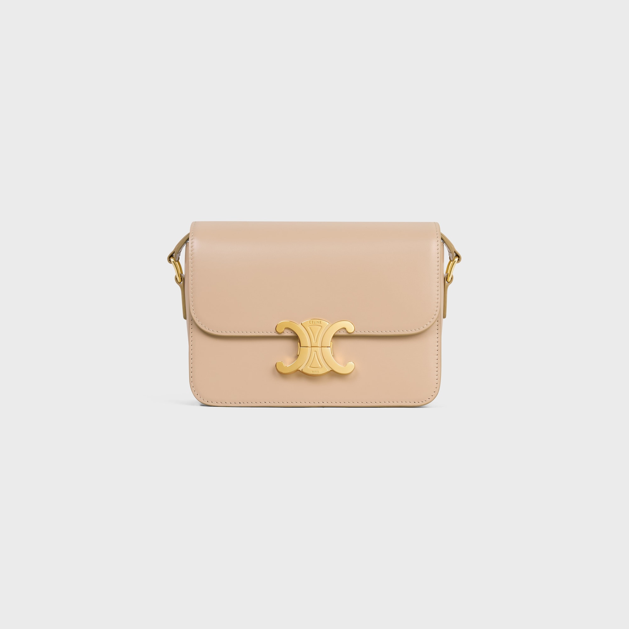 Replicate TEEN TRIOMPHE BAG IN SHINY CALFSKIN(1:1 replica)