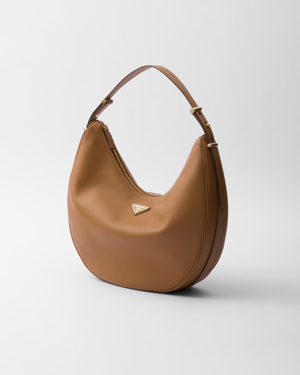 Replicate Prada Arqué Large Leather Shoulder Bag(1:1 replica)