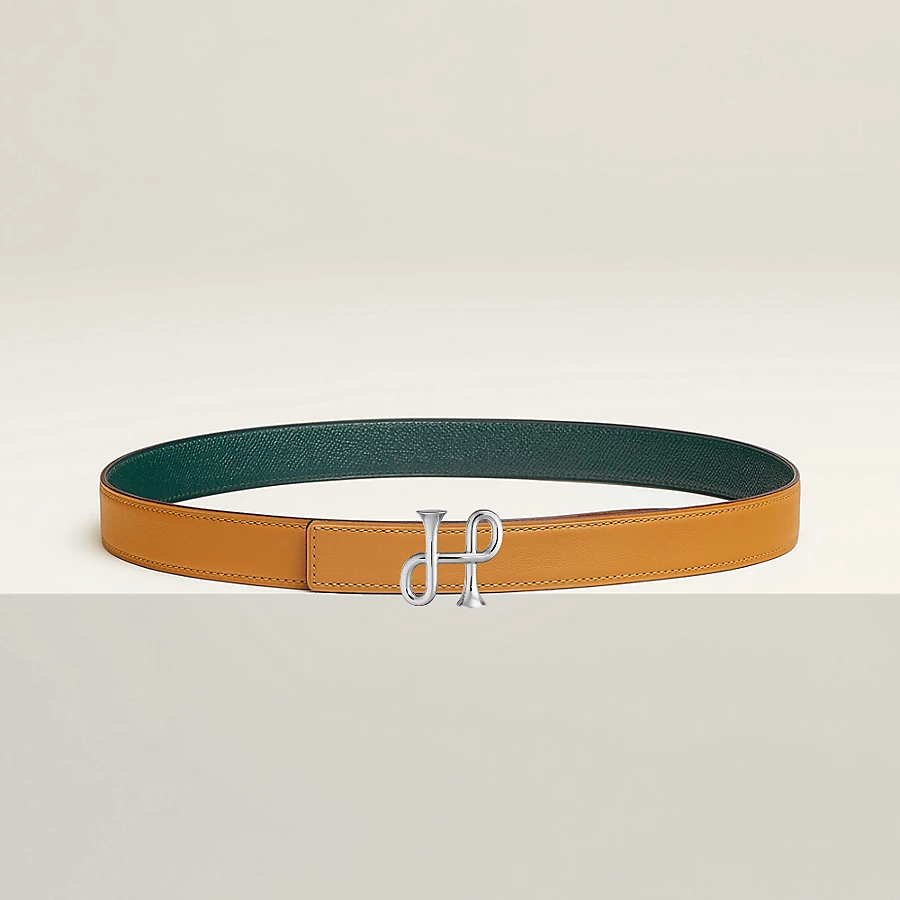 Replicate Cor Baroque belt buckle   Reversible leather strap 24 mm(1:1 replica)