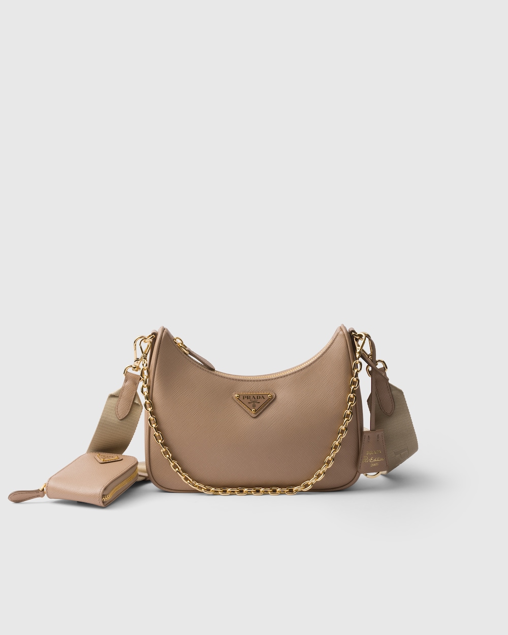 Replicate Prada Re-Edition 2005 Saffiano Leather Bag(1:1 replica)