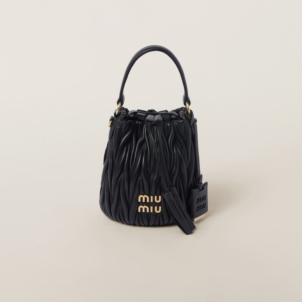 Replicate Matelassé nappa leather bucket bag(1:1 replica)