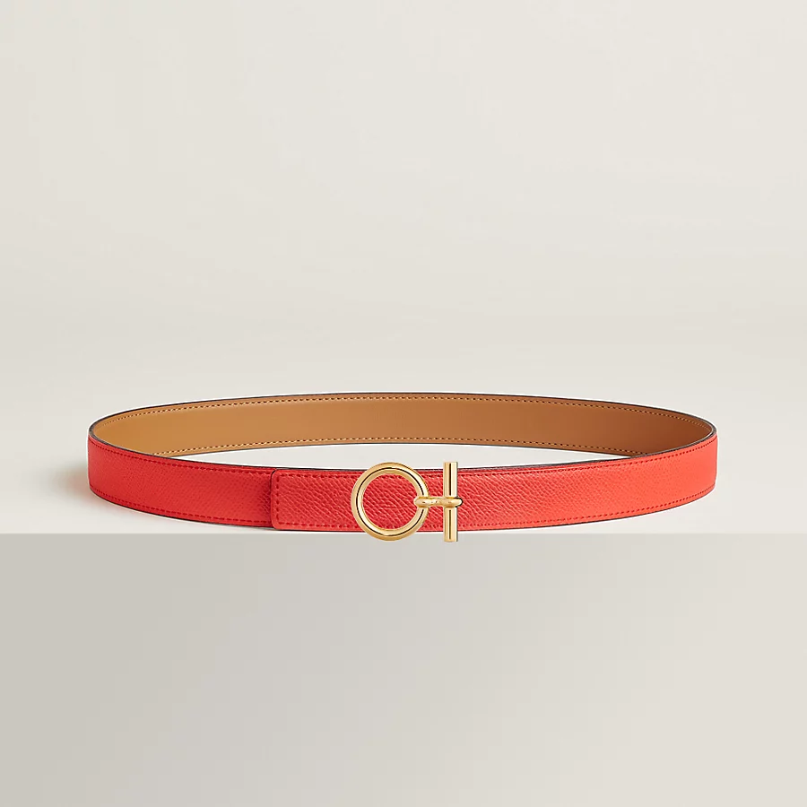 Replicate Flot belt buckle   Reversible leather strap 24 mm(1:1 replica)