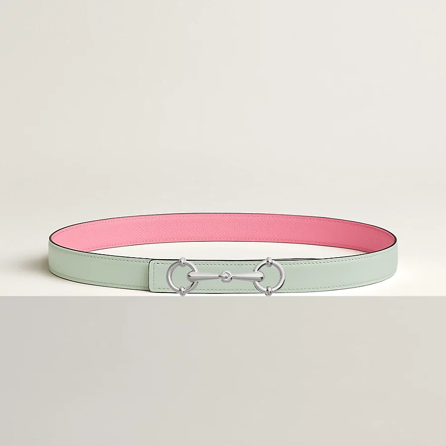Replicate Lady Rider belt buckle   Reversible leather strap 24 mm(1:1 replica)