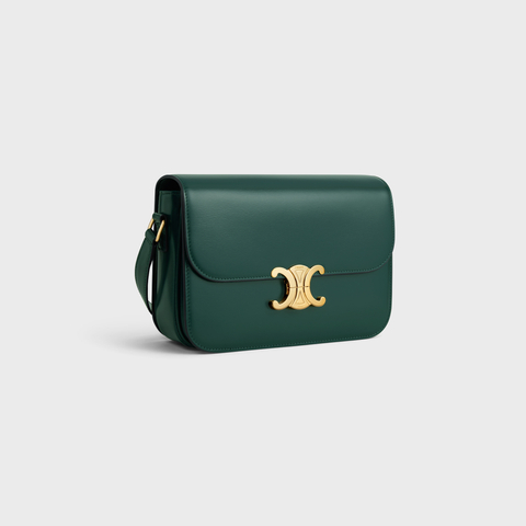 Replicate CLASSIQUE TRIOMPHE BAG IN SHINY CALFSKIN AMAZONE(1:1 replica)