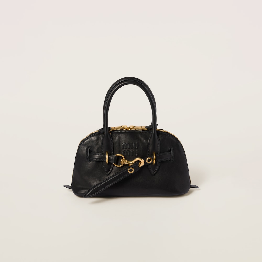 Replicate Aventure nappa leather top-handle bag(1:1 replica)