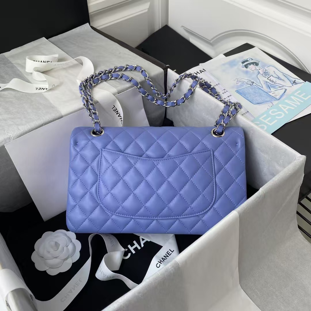 Replicate Chanel Classic 11.12 Handbag Silver Hardware(1:1 replica)