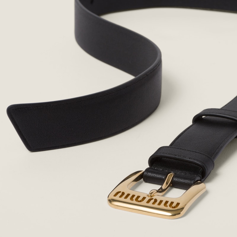 Replicate Nappa leather belt(1:1 replica)