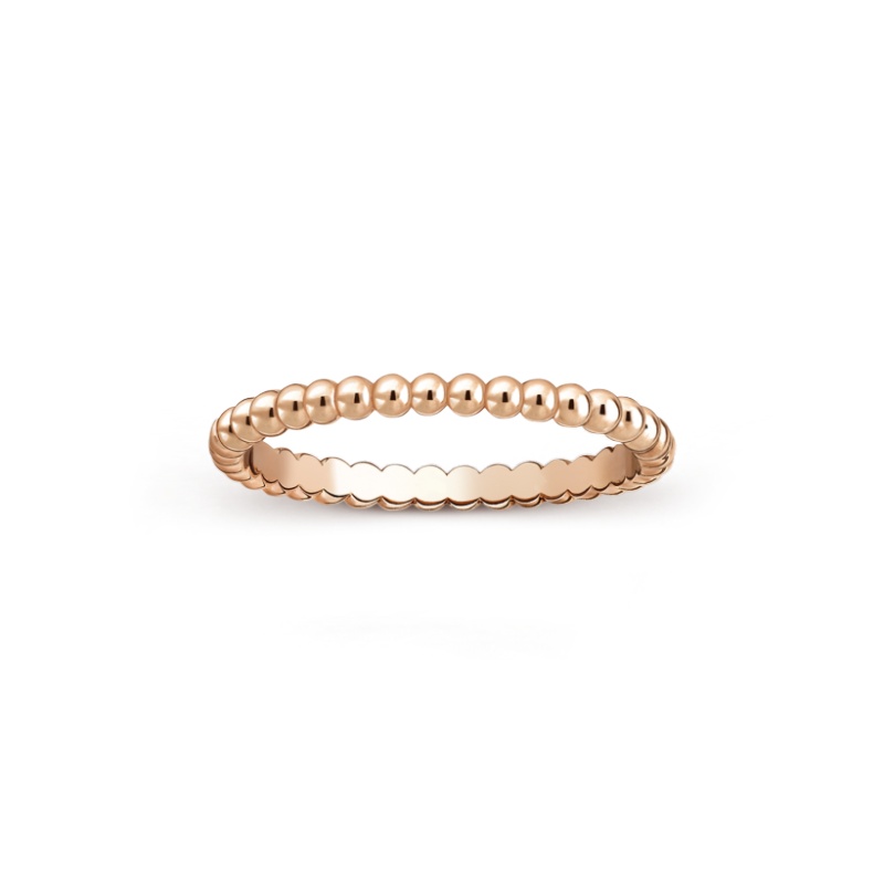Replicate Perlée pearls of gold ring, small model(1:1 replica)