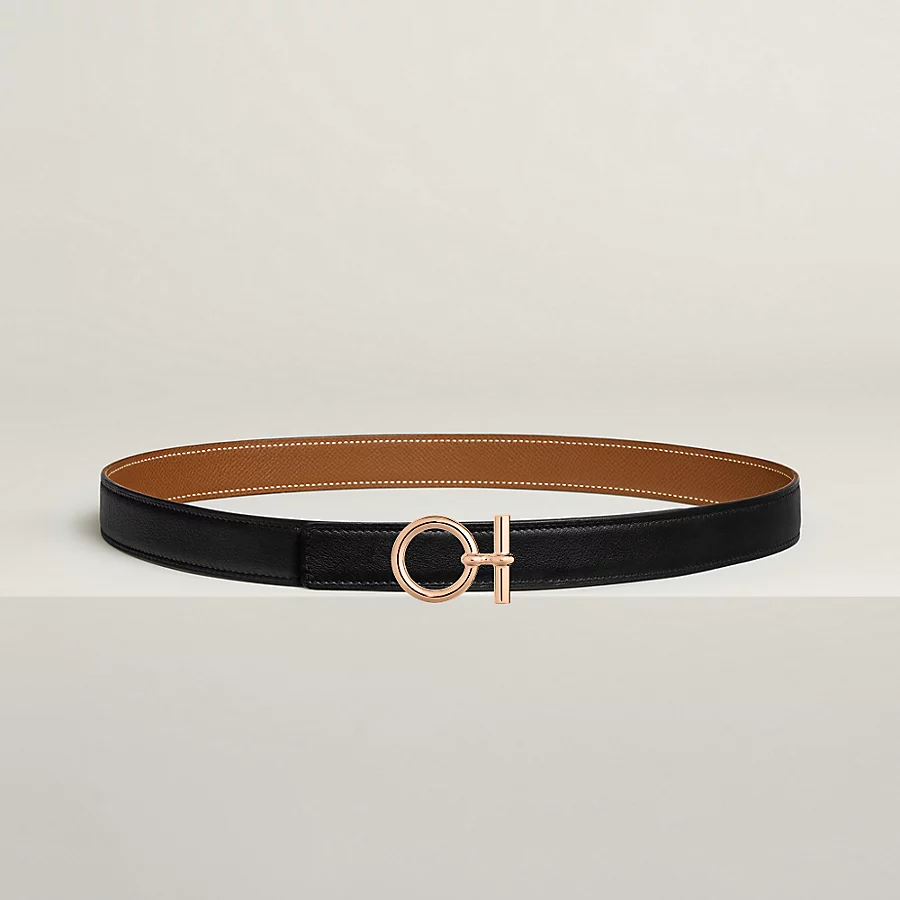 Replicate Flot belt buckle   Reversible leather strap 24 mm(1:1 replica)