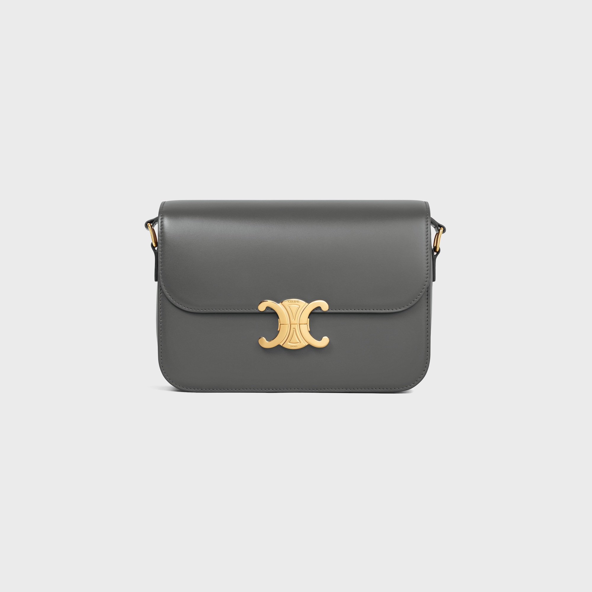 Replicate CLASSIQUE TRIOMPHE BAG IN SHINY CALFSKIN(1:1 replica)