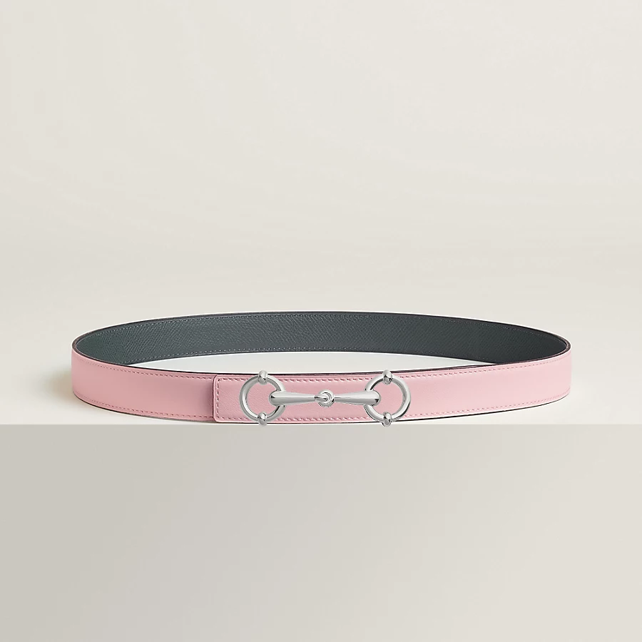 Replicate Lady Rider belt buckle   Reversible leather strap 24 mm(1:1 replica)