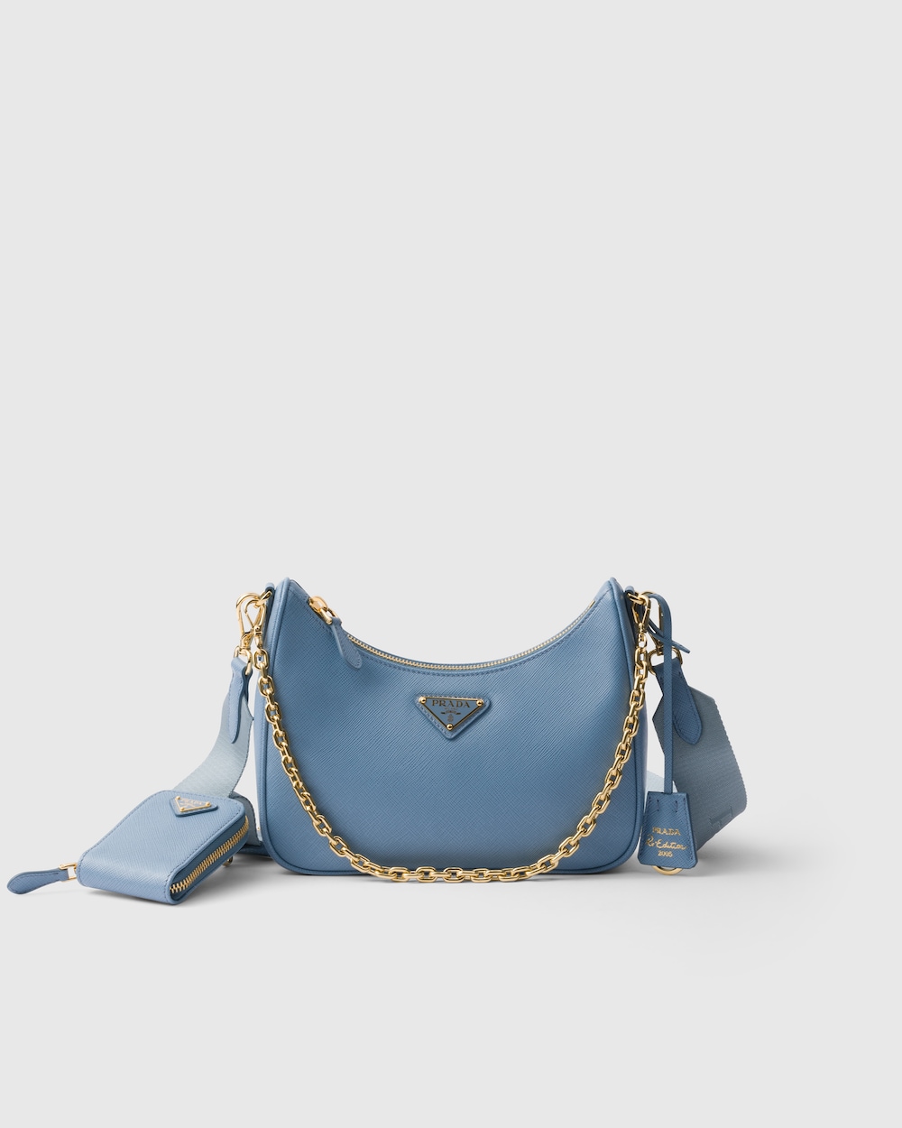 Replicate Prada Re-Edition 2005 Saffiano Leather Bag(1:1 replica)