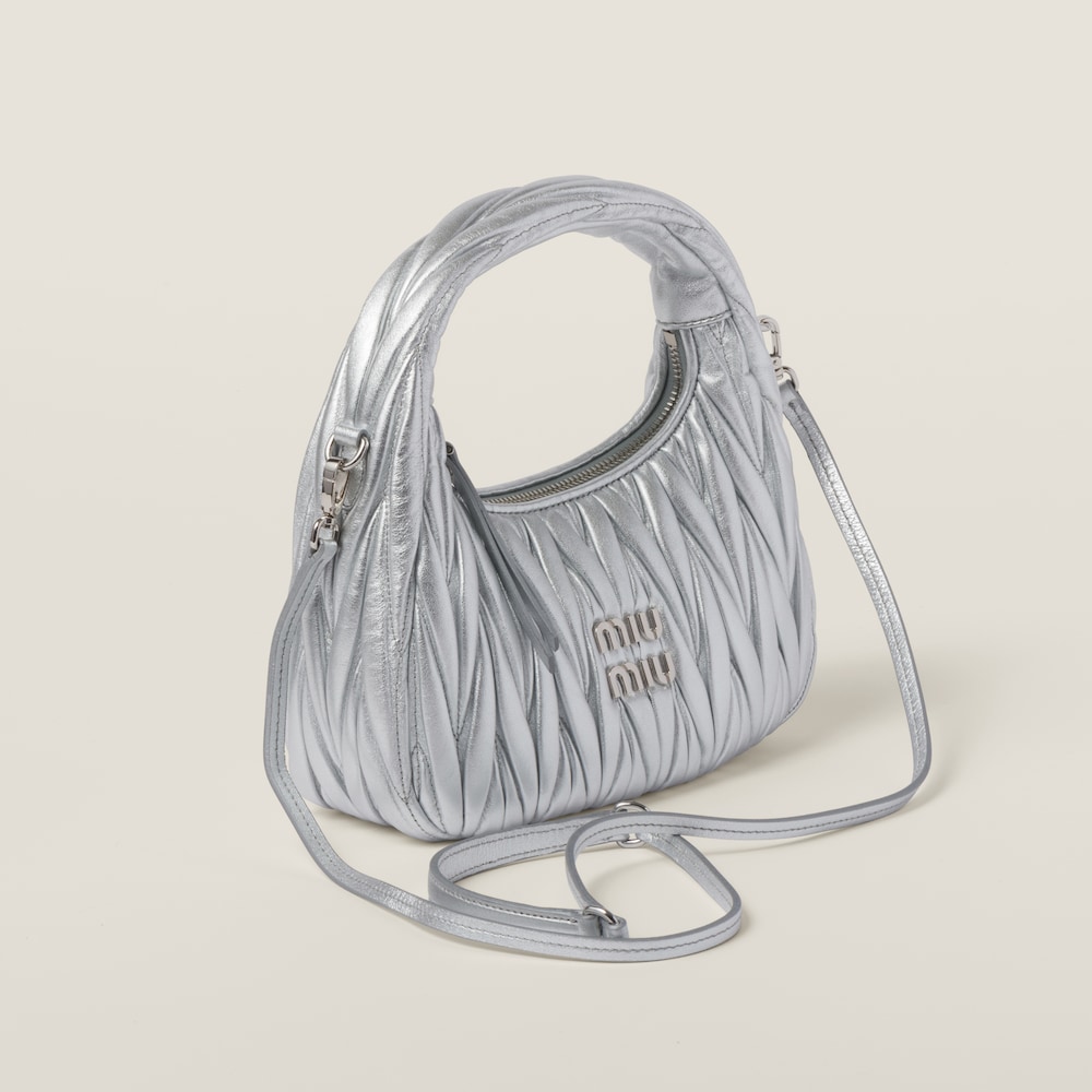 Replicate Wander matelassé nappa leather hobo bag(1:1 replica)