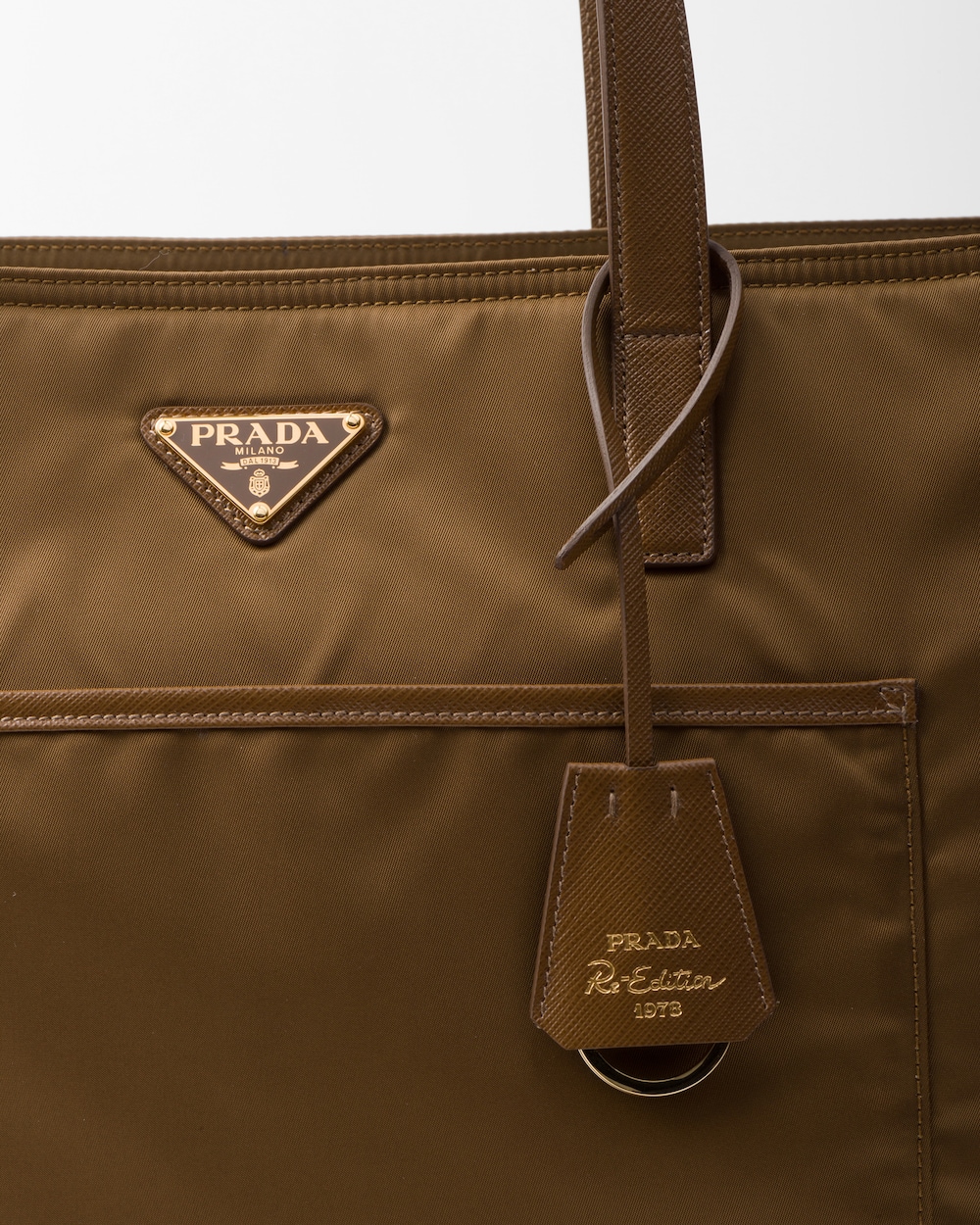 Replicate Prada Re-Edition 1978 Large Re-Nylon and Saffiano Leather Tote Bag(1:1 replica)