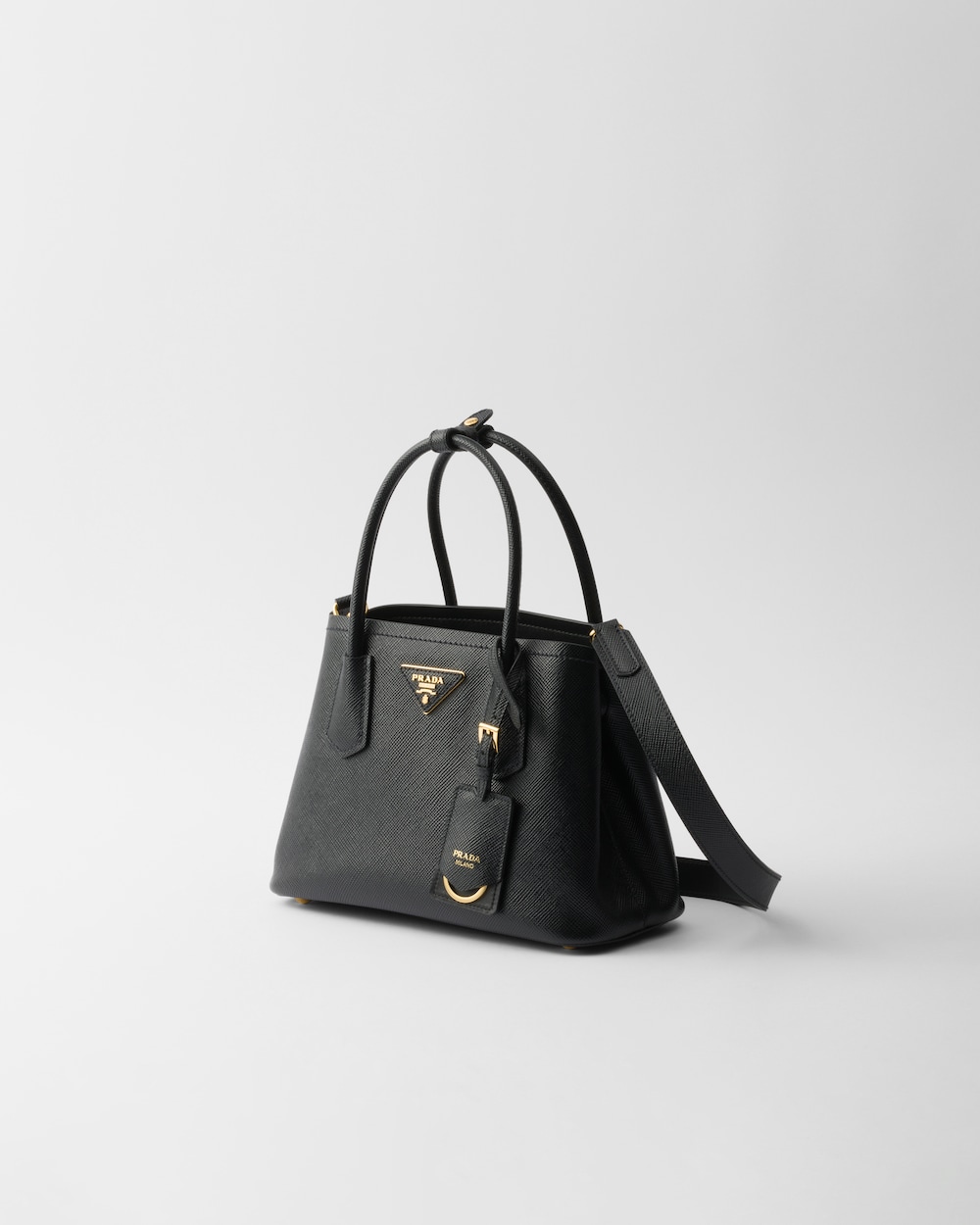 Replicate Small Prada Double Saffiano Leather Bag(1:1 replica)