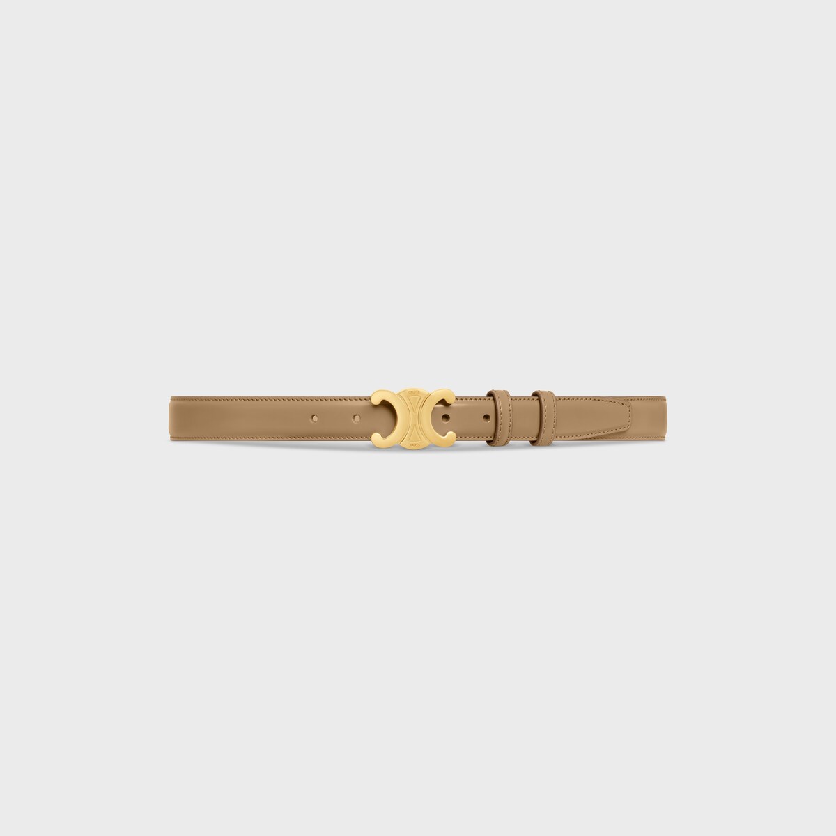Replicate Medium Triomphe Belt IN Taurillon Leather(1:1 replica)