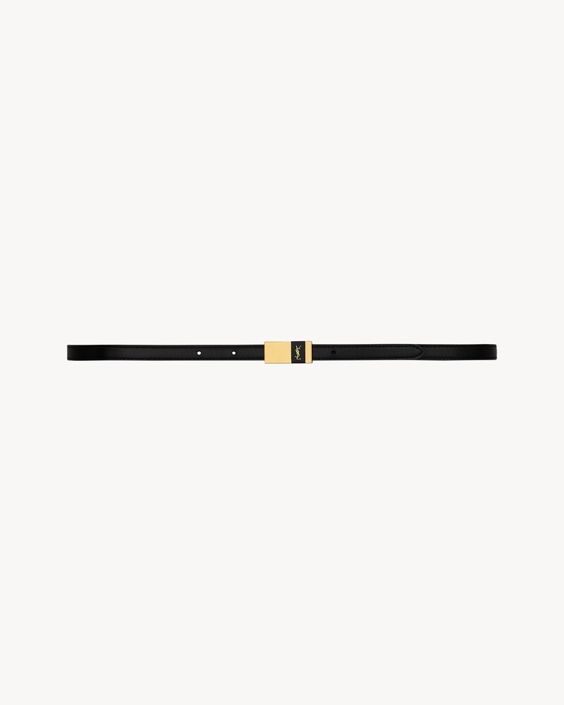 Replicate thin anchor belt in leather(1:1 replica)