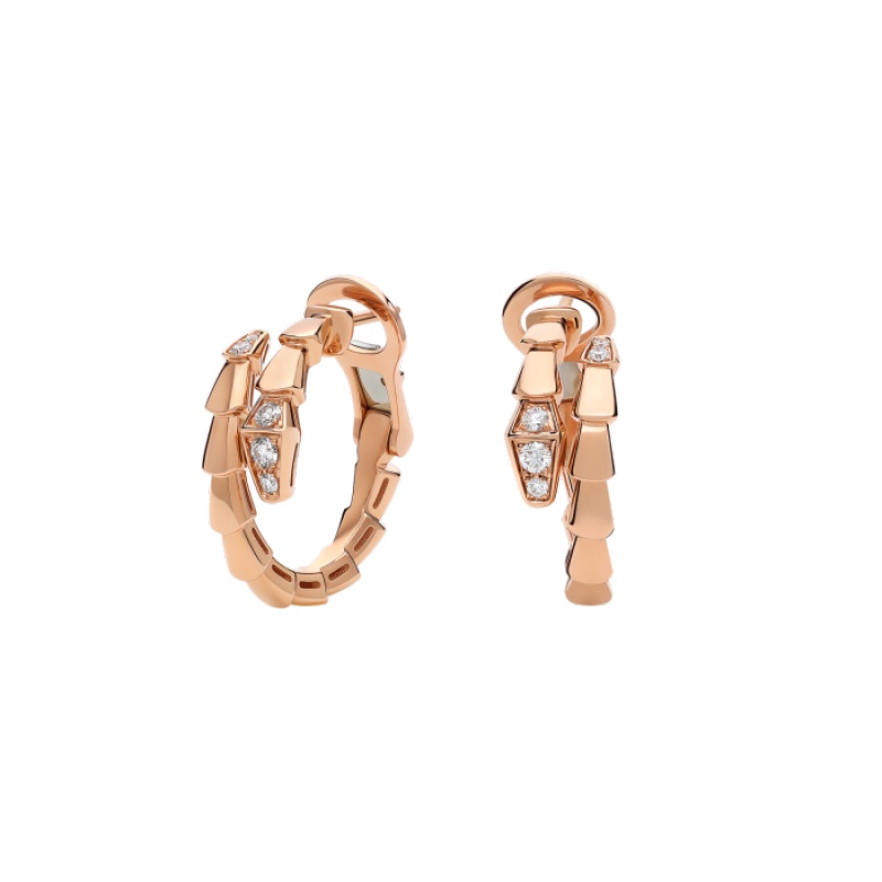 Replicate Serpenti Viper Earrings(1:1 replica)