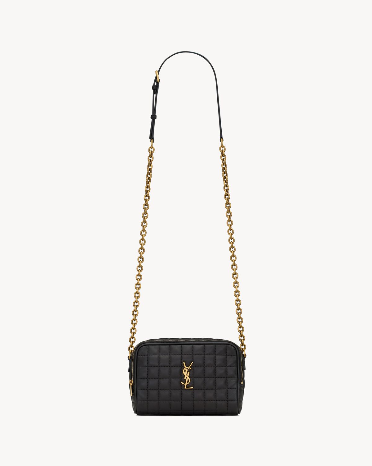 Replicate YSL Cassandre Matelassé Carré Camera Bag in Lambskin(1:1 replica)
