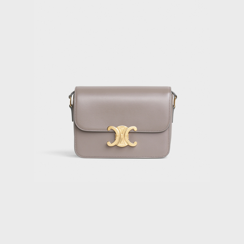 Replicate TEEN TRIOMPHE BAG IN SHINY CALFSKIN PEBBLE(1:1 replica)