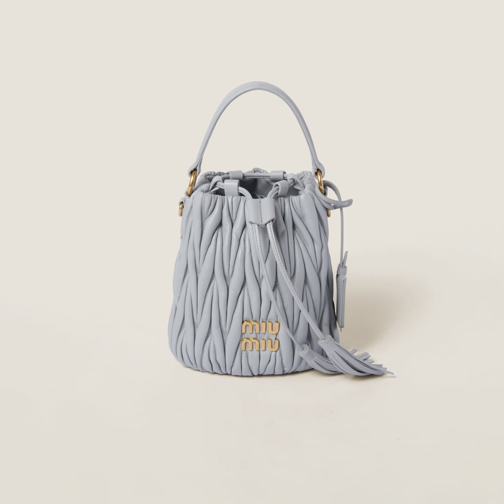 Replicate Matelassé nappa leather bucket bag(1:1 replica)