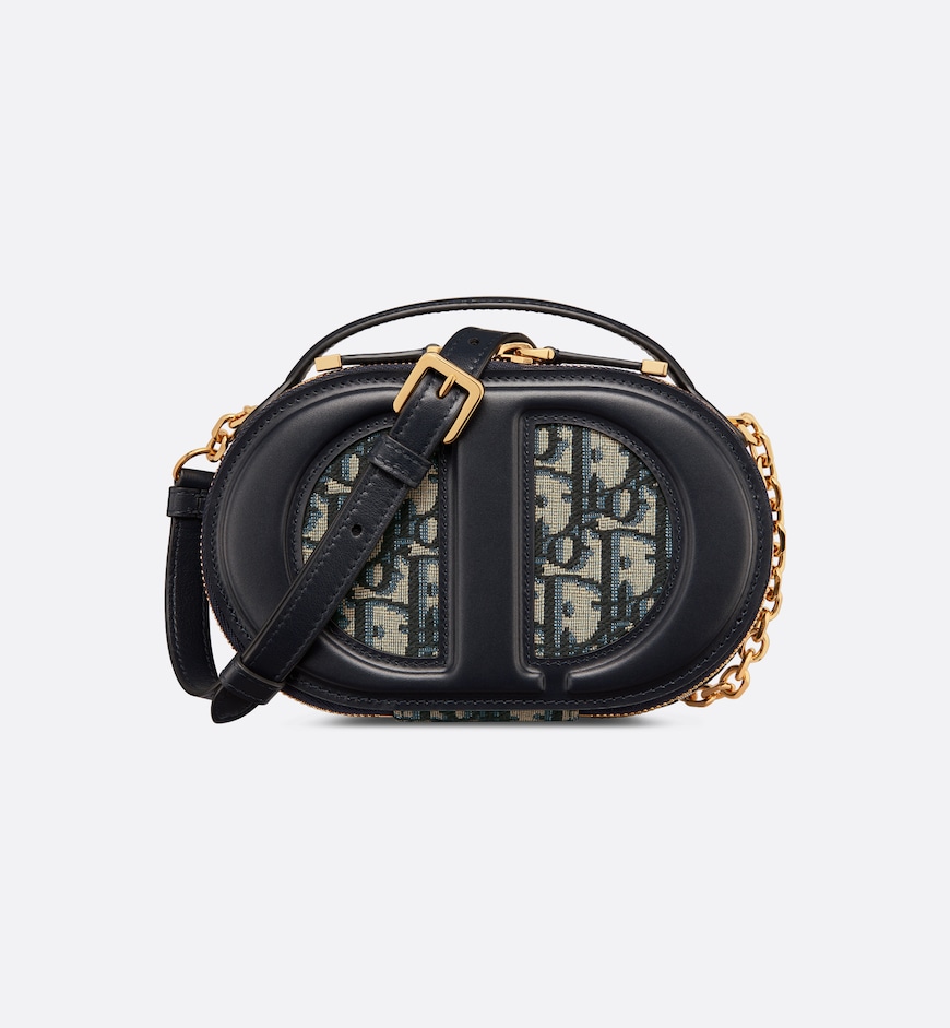 Replicate Dior CD Signature Oval Camera Bag(1:1 replica)