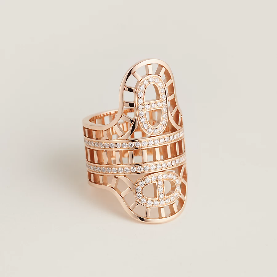 Replicate Chaine d ancre Divine ring, very large model(1:1 replica)