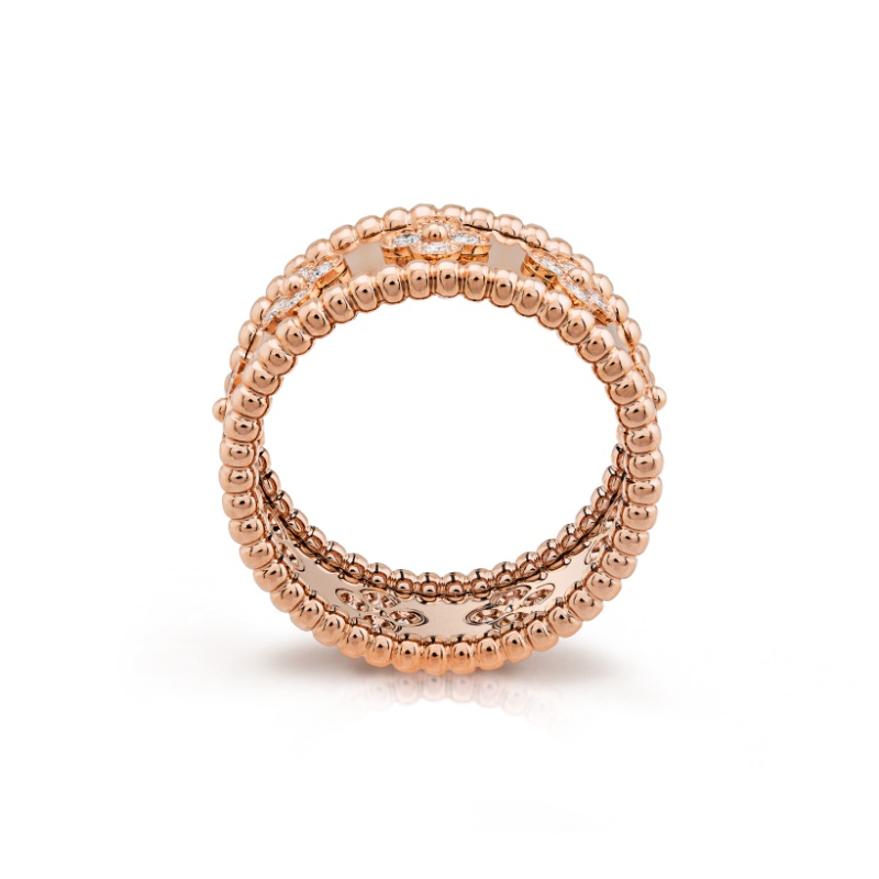 Replicate Perlée clovers ring, small model(1:1 replica)
