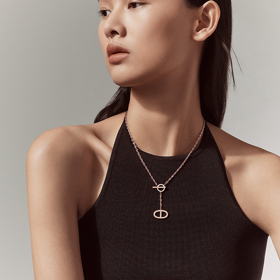 Replicate Chaine d ancre Contour pendant, large model(1:1 replica)