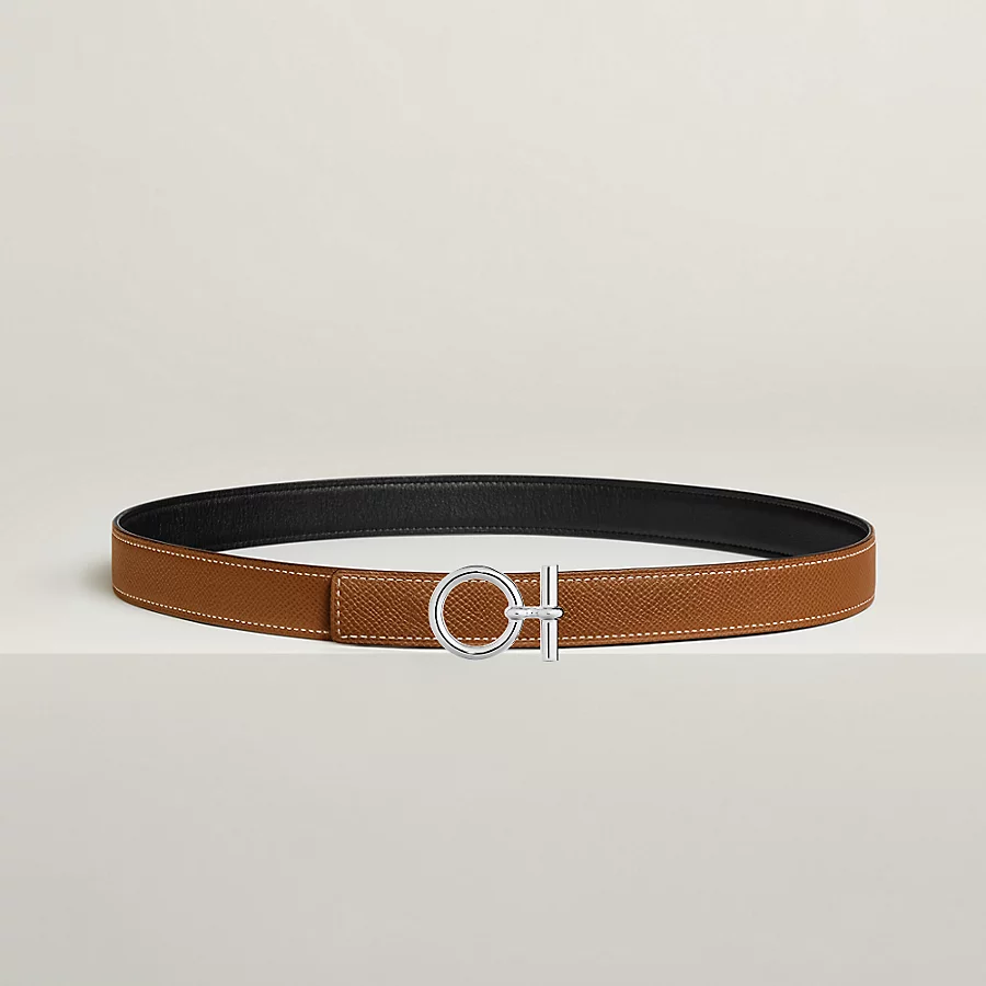 Replicate Flot belt buckle   Reversible leather strap 24 mm(1:1 replica)