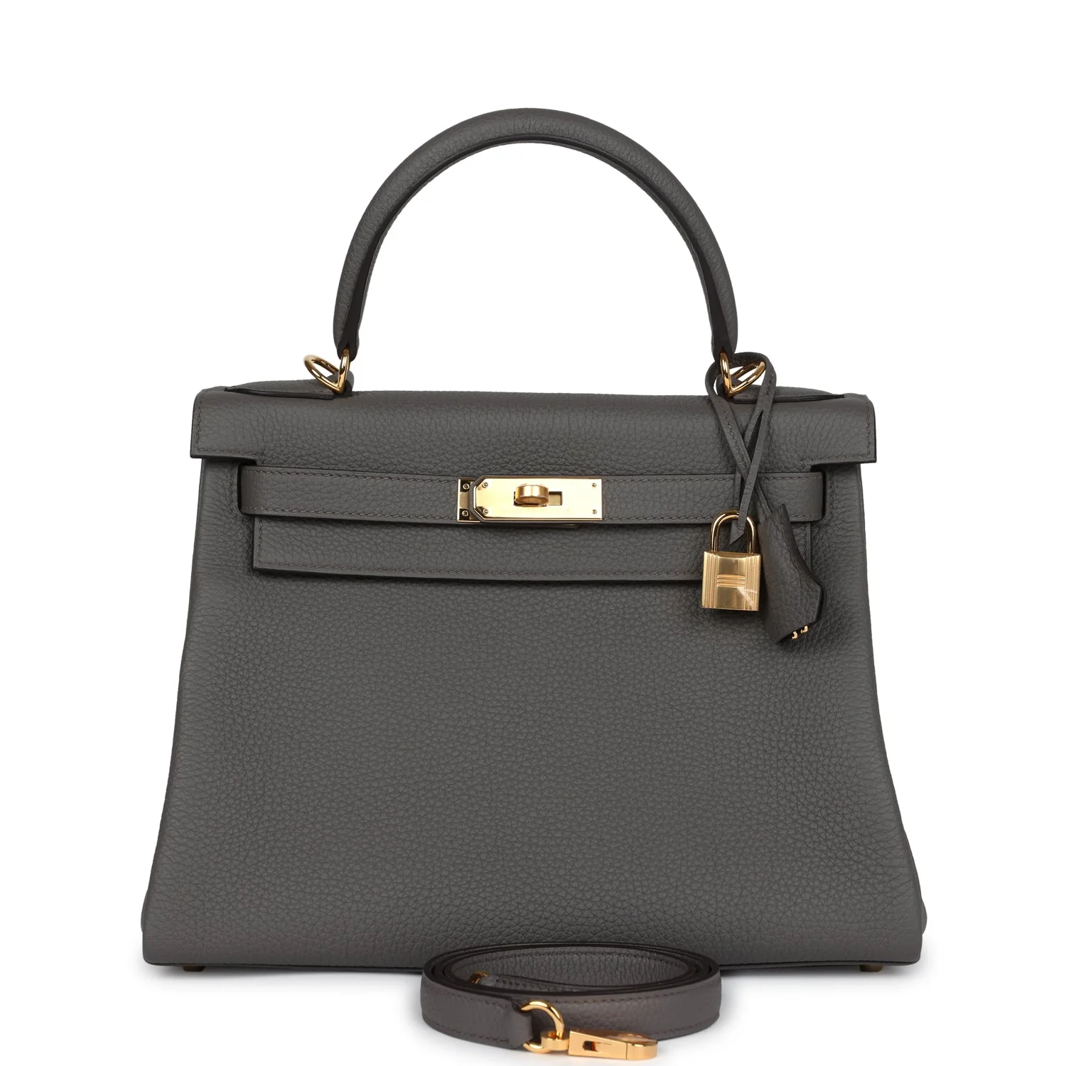 Replicate Hermes Kelly Retourne 28 Etain Togo Gold Hardware(1:1 replica)