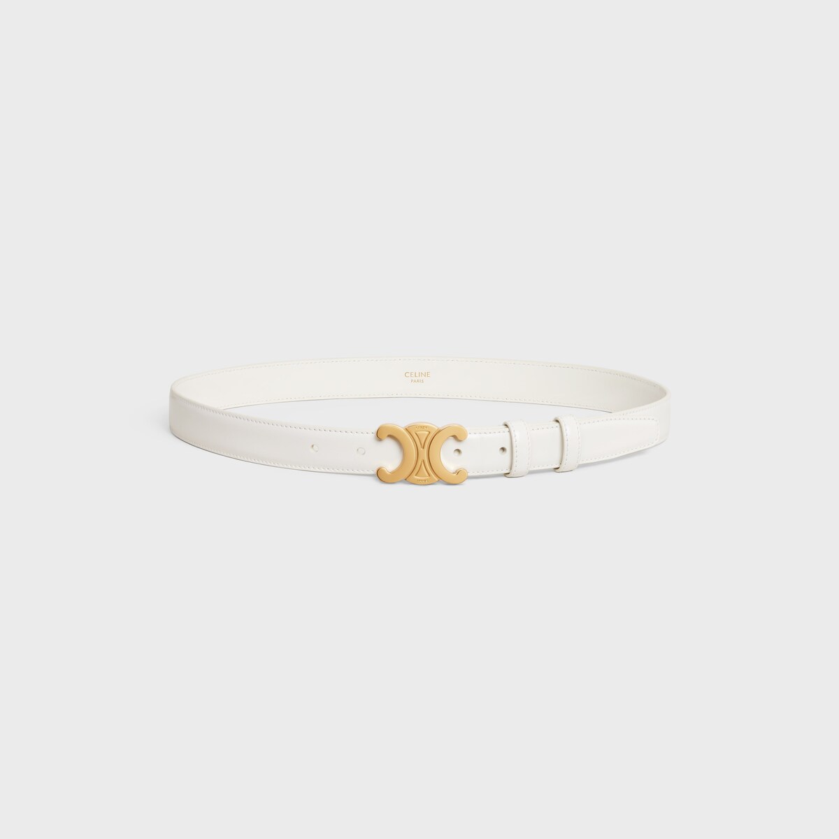 Replicate Medium Triomphe Belt in Taurillon Leather(1:1 replica)