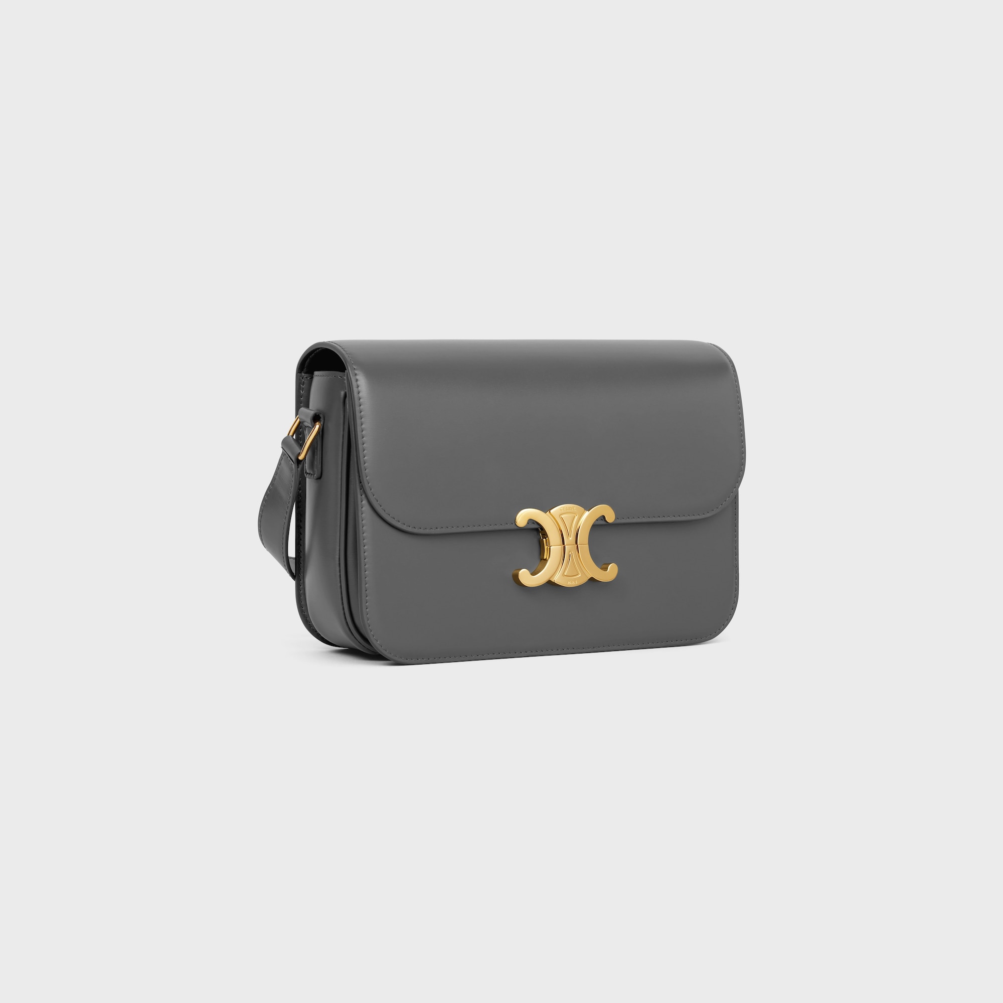 Replicate CLASSIQUE TRIOMPHE BAG IN SHINY CALFSKIN(1:1 replica)