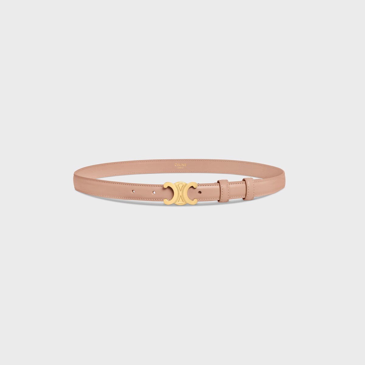 Replicate Small Triomphe Belt IN Taurillon Leather(1:1 replica)