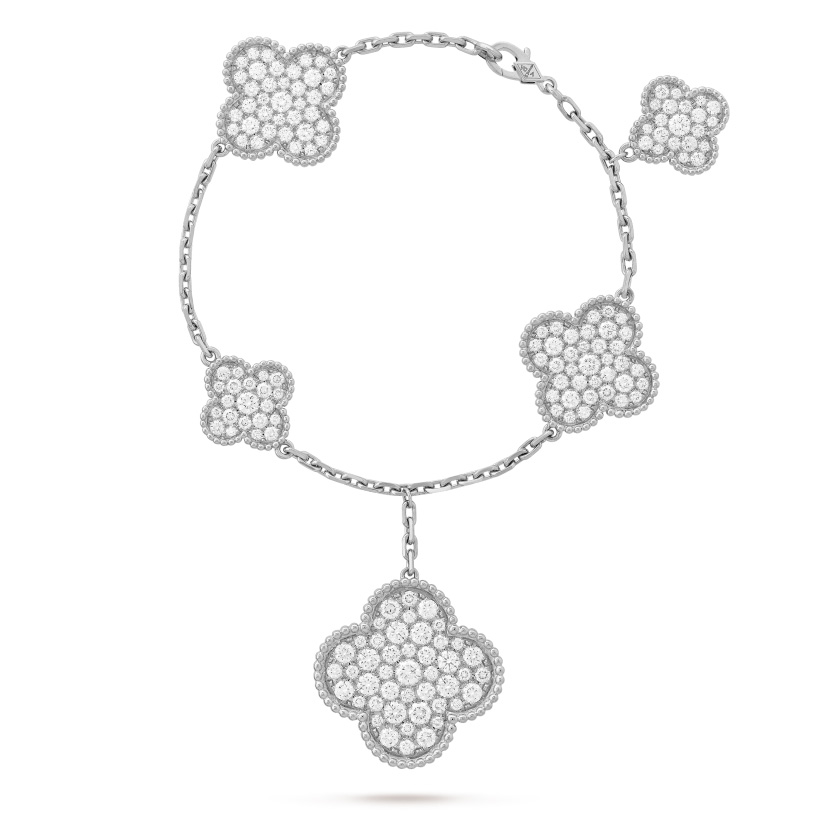 Replicate Magic Alhambra bracelet, 5 motifs(1:1 replica)