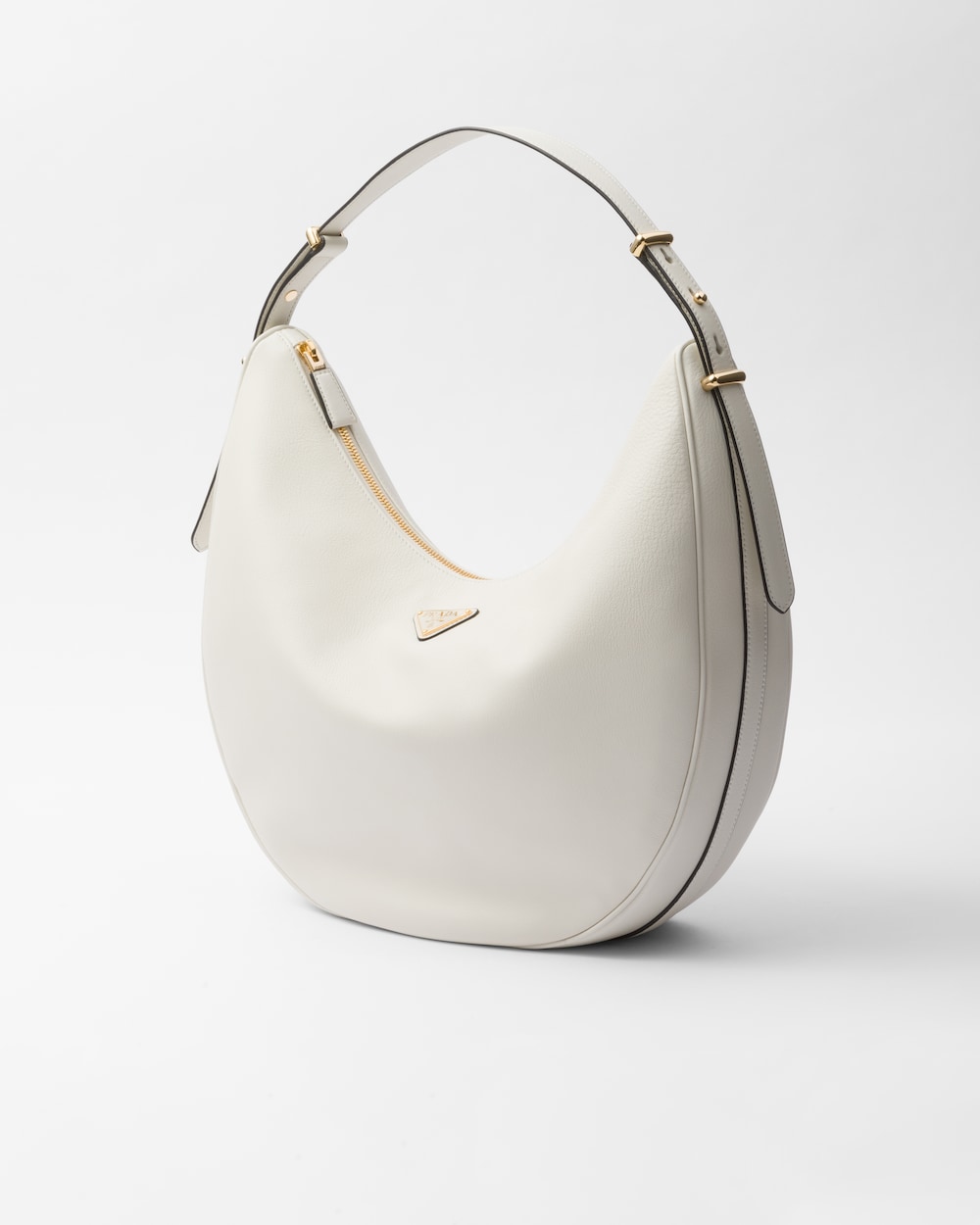 Replicate Prada Arqué Large Leather Shoulder Bag(1:1 replica)