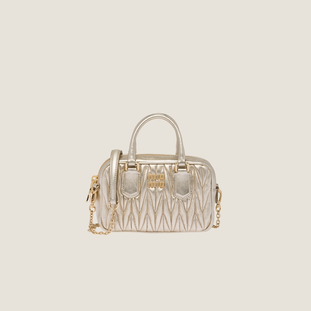 Replicate Arcadie Matelassé nappa leather micro-bag(1:1 replica)