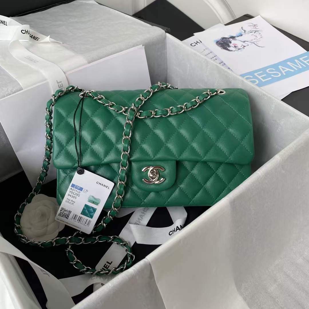 Replicate Chanel Classic 11.12 Handbag Silver Hardware(1:1 replica)