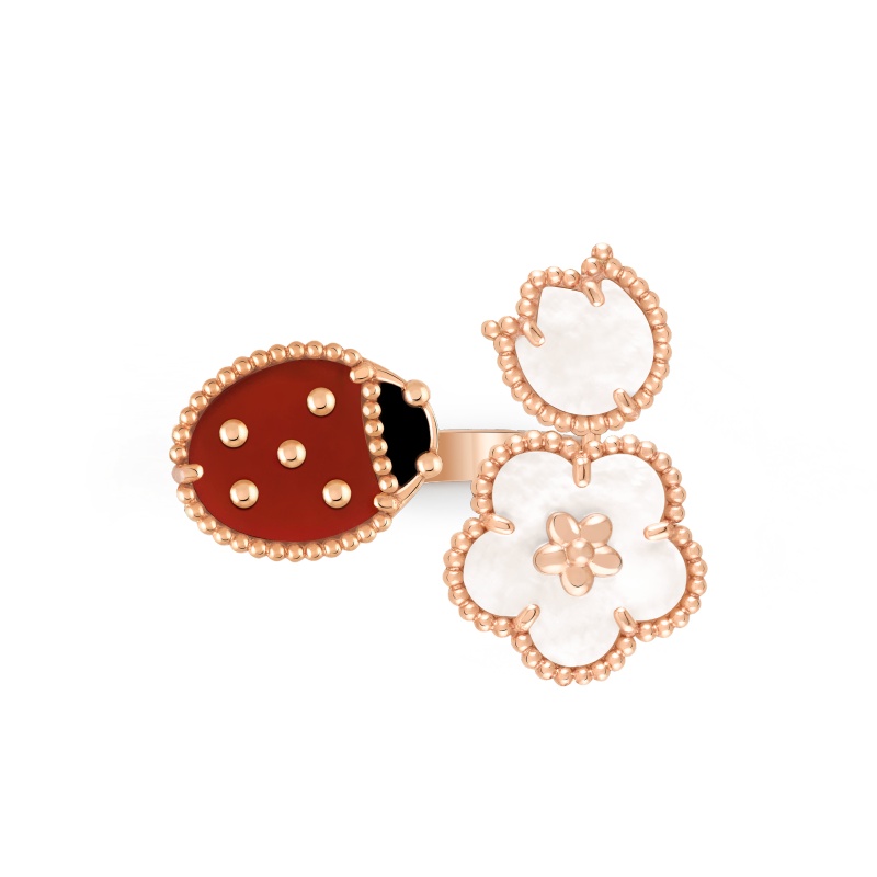 Replicate Lucky Spring Between the Finger ring(1:1 replica)