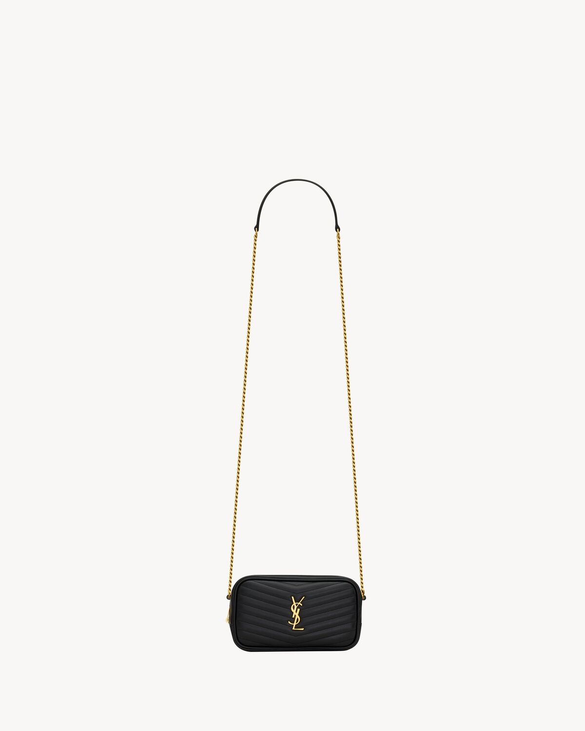 Replicate YSL Mini Lou In Quilted Leather(1:1 replica)