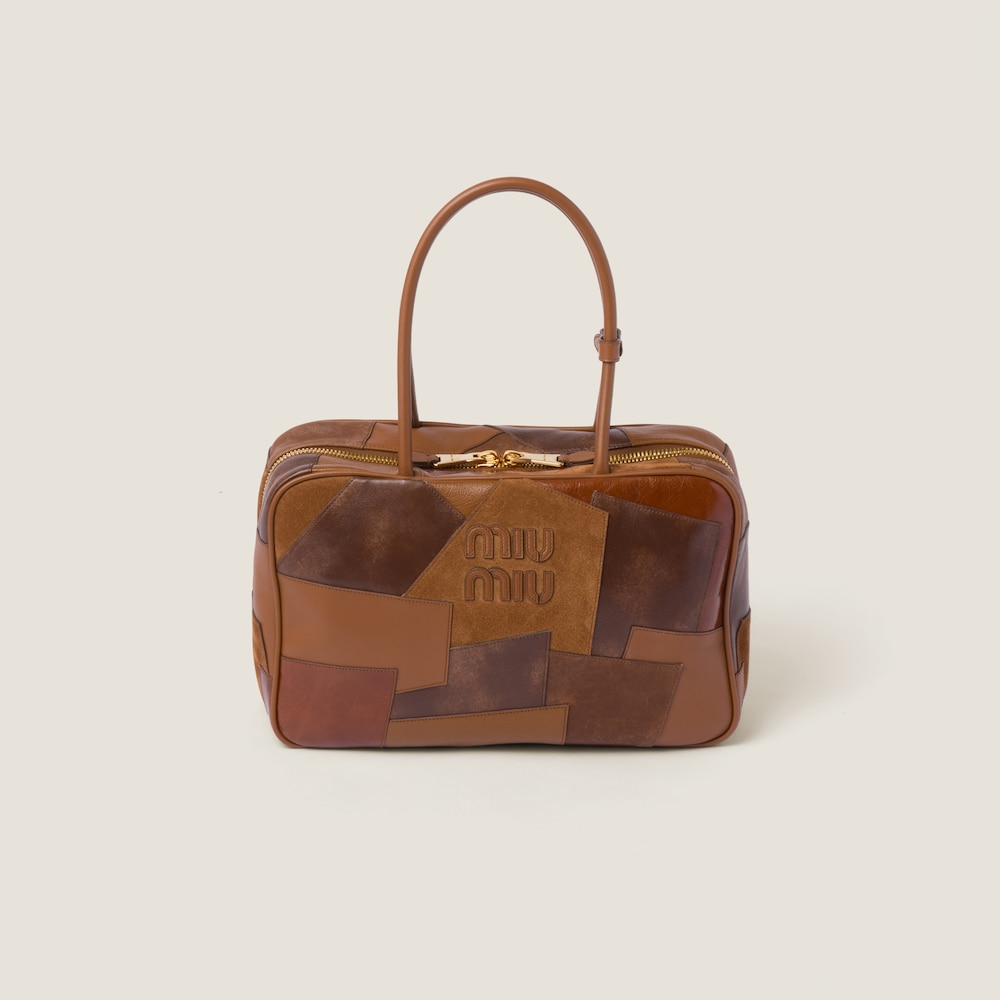 Replicate Leather patchwork Beau bag(1:1 replica)