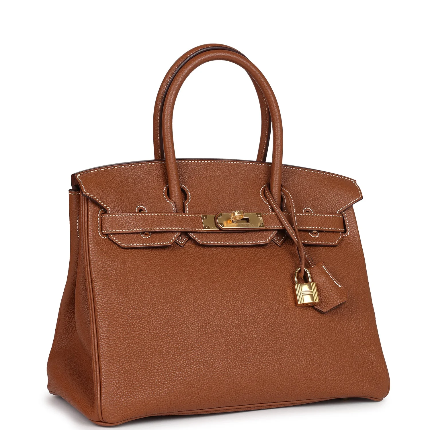 Replicate Hermes Birkin 30 Gold Togo Gold Hardware(1:1 replica)