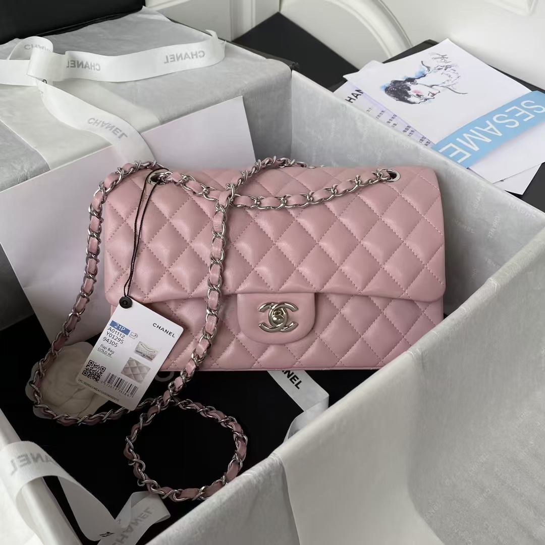 Replicate Chanel Classic 11.12 Handbag Silver Hardware(1:1 replica)